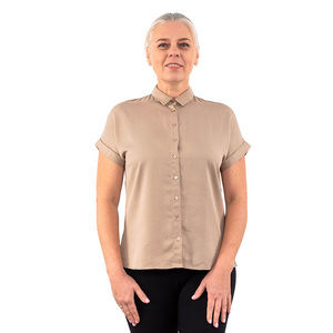 Network Blouse Men size M Tan